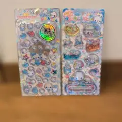 あわわちゃんジュエルプチドロップ　ウォーターシール2枚