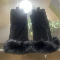 ブラックファー　レディース　手袋