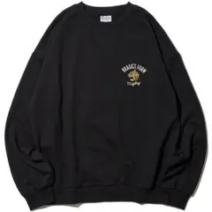 【POWER TO THE PEOPLE】 トラ刺繍スウェットプル オーバー