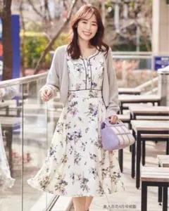 レッセパッセ♡フラワープリントワンピース