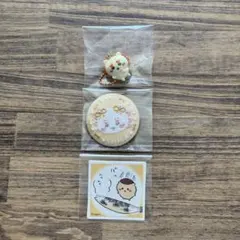 ちいかわ　マスコット付きビスケット　シーサー　ステッカー