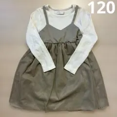 値下げ☆RETRO GIRL mini チュール長袖ワンピース 120cm