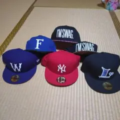 New Era 59FIFTY キャップ 6点セット