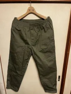 UNIQLO オリーブグリーン イージーパンツ　Lサイズ