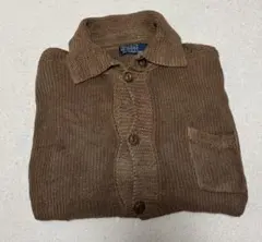 [割引中]90s Polo Ralph Lauren リネンカーディガン XL