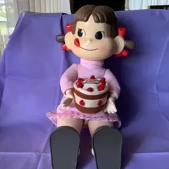 ぺこちゃん人形⑤ ハッピーバースデーケーキ付き
