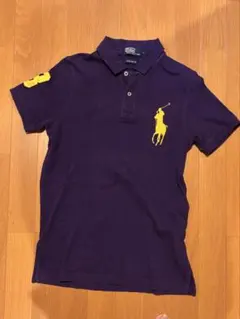 ralph lauren ラルフローレン　ビッグポニー　ポロシャツ　s 紫