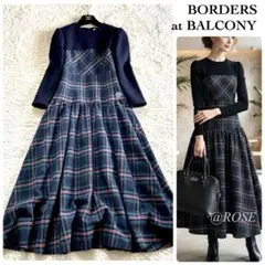 お値下げ】ボーダーズアットバルコニー BACK BORDER DRESS - メルカリ