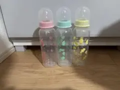 蝶デザイン 哺乳瓶 3本セット