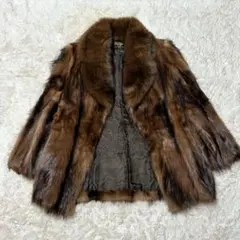リアルファーコート　ブロンズファー　BRONZE FUR 毛皮コート　ミンク