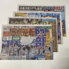 スポーツ新聞 印刷物