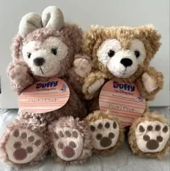 ダッフィ・シェリーメイ　ハンドパペット