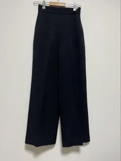 SNIDEL ハイウェストブラックパンツ