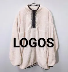 LOGOS DAYS ロゴス ハーフジッププルオーバー もこもこフリース