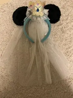 ミニー カチューシャ  レース  ディズニーカチューシャ