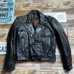 ANTILOPE CREEK LEATHER 本革 ライダースジャケット 40