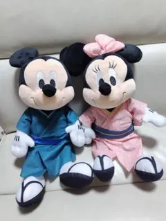 ミッキー ミニー ぬいぐるみ 着物