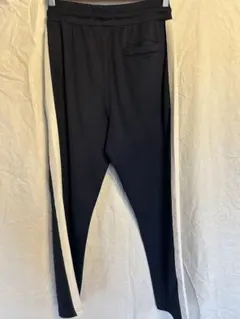 ZARA ネイビー ジョガーパンツ ホワイトストライプ