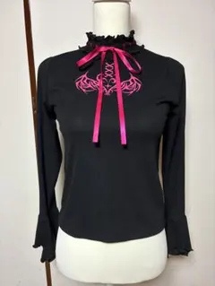 ♡美品♡ サキュバスフレア袖プルオーバー 高嶺ヒナコラボ