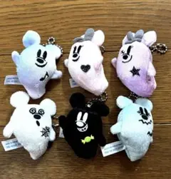 東京ディズニーリゾート　2024年ハロウィンおばけぬいぐるみチャームフルコンプ