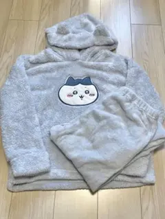 【匿名配送】 ハチワレ　GU マシュマロフィールラウンジセット M ちいかわ