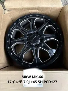 MKW MK-36アルミホイール16インチ×7J＋35 5穴 PCD 114.3 - メルカリ