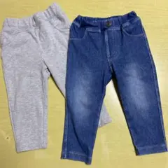 デニムとグレー 2点80