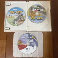 【再生確認済】トムとジェリー DVD 3枚セット （ケース欠品）