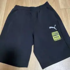 PUMA 黒 ハーフパンツ 150