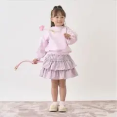 【110】リセマイン バレエシリーズ ティアードスカート インパン付 ラベンダーのサムネイル