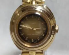 【稼動品】Timex　レディース腕時計　手巻き　ゴールドカラーのサムネイル