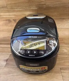 象印 IH炊飯ジャー NP-ZD10 5.5合炊き ダークブラウン 動作品 - メルカリ