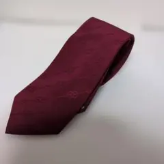 菱屋☆ロイヤルスペース☆オシャレネクタイ ボルドー 総柄