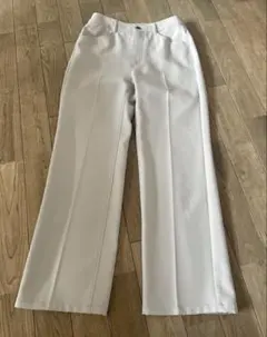 ★GU★センタープレス　ストレートパンツ サイズX L