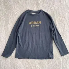 ザラキッズ ロゴプリント 長袖 トレーナー カットソー 164 プルオーバー