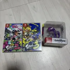 スプラトゥーン3 スタートダッシュセット 購入特典・amiibo 8点セット スプラトゥーン3 スタートダッシュセット 購入特典・amiibo 8点セット