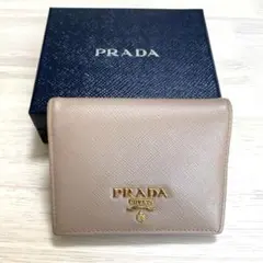 PRADA サフィアーノマルチカラー財布 二つ折り