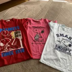 PEANUTSTシャツ3枚セット