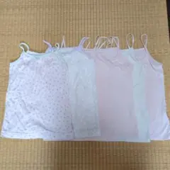 ユニクロ エアリズムキャミソール 130cm4枚 トップバリュー120cm2枚