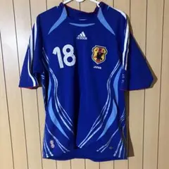 アディダス 日本代表 半袖ユニフォーム Sサイズ #22 中澤佑二 818189