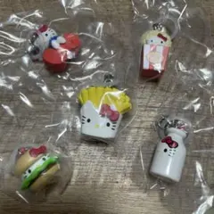 ハローキティ　アメリカンデザイン　めじるしアクセサリー　全５種　コンプリート