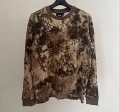 Stussy サーマル カットソー カモフラ 迷彩 ワッフル ロンT - メルカリ