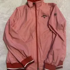 Callaway チェック柄ジャケット 赤