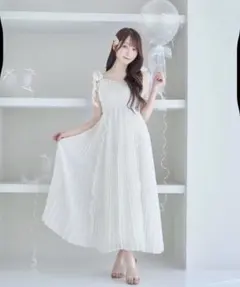 ロゼミューズ tack mermaid dress 水色 グレー ワンピース - メルカリ