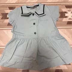 ぽ**様 JUNKO KOSHINO セーラーワンピース　グリーンのサムネイル