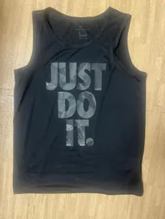 Nike Dri-FIT タンクトップ S 黒 JUST DO IT.