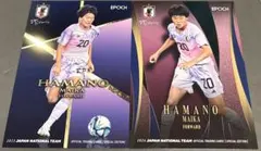EPOCH20232024 サッカー日本代表カード　浜野まいか　なでしこジャパン