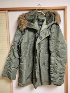 【希少】ALPHA アルファインダストリーズ N-3B フライトジャケット 美品