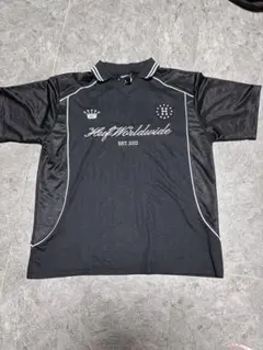 HUF Worldwide サッカーシャツ ネイビー S - メルカリ