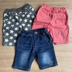 F.O.KIDS デニムハーフパンツ 、picnic ピンクハーフパンツ90cm
